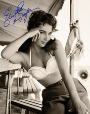 ELIZABETH TAYLOR Screen Legend Beauty 8x10 Photograph AUTOGRAPH Reprint