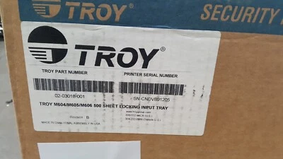 TROY 02-03018-001 HP M604/ M605/ M606 500 SHEET LOCKING INPUT TRAY - Image 1 of 4