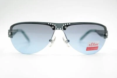 S'Oliver 4142 Col.3 60[]10 blue half rim sunglasses sunglasses New - Image 1 of 4