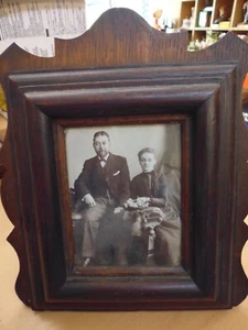 Arts & Crafts Decorative Wooden Picture / Photo Frame - Antique - Picture 1 of 5