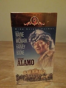 John Wayne The Alamo auf 2 versiegelten VHS-Kassetten 1960 Farbe Richard Boone MGM/UA Video - Bild 1 von 5