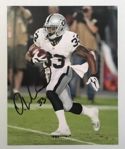 DEANDRE WASHINGTON Signed Autographed 8x10 Photo Oakland Raiders 3 - Picture 1 of 1