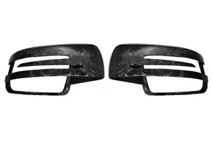 Set Cover Specchio Ala Look Carbonio Forgiato Per Mercedes Classe A W176 12-18 Coppia - Foto 1 di 1