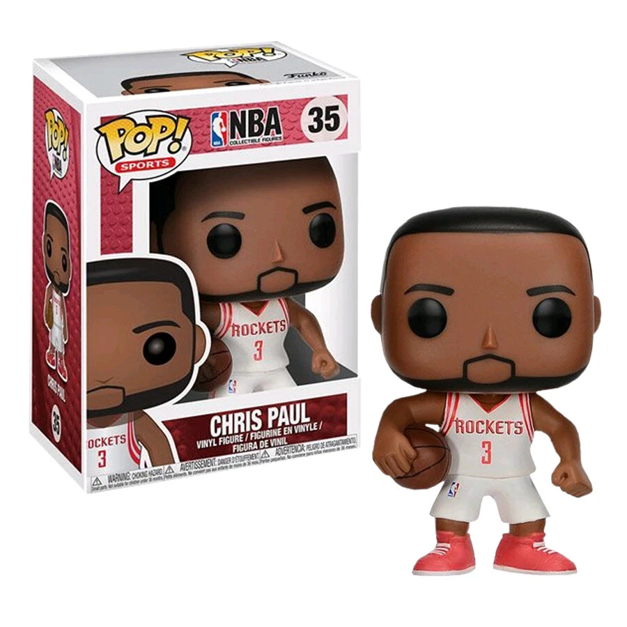 NBA Basketball Houston Rockets Chris Paul Pop! Vinyl Figure #35 - Imagem 1 de 1