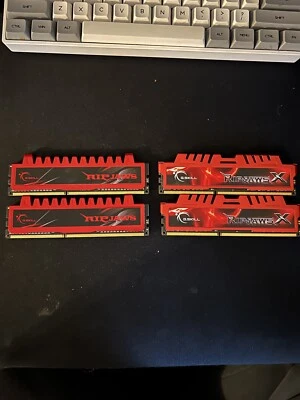 Rip jaws G Skill ( 4x4gb ) 16gb Total DDR3 1600 MHz 1.50v  - Image 1 of 4