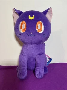 Sailor Moon Kätzchen Luna Plüsch Neu mit Etikett 14 Zoll - Bild 1 von 2