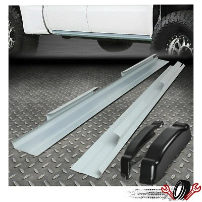 Rocker Panels&Cab Corners Kit For 1999-2007 Chevy Silverado Sierra 4DR Crew Cab - Image 1 of 4