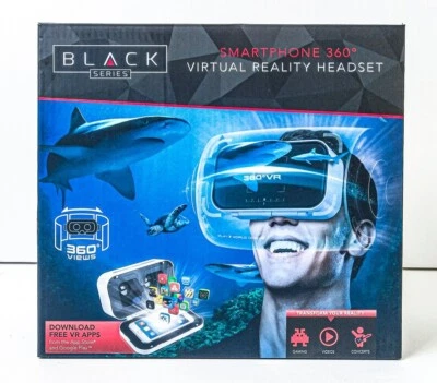 Juego de Cabezales Serie Virtual VR Negro Manos Libres 3D Vista 360 Smartphone Foto 1 de 3