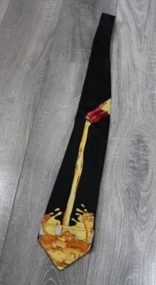 Галстук мужской Maker's Mark бурбон виски 60 дюймов шелковый галстук (слияние слева) - Изображение 1 из 4