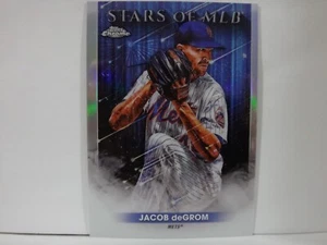 Jacob deGrom 2022 Topps Stars of MLB Chrome New York Mets #SMLBC-13 - Picture 1 of 2