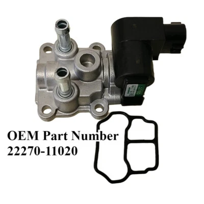 22270-11020 Motor IAC IACV VÁLVULA DE CONTROL DE AIRE RALENTÍ Para Toyota Tercel Paseo 1.5L Foto 1 de 4