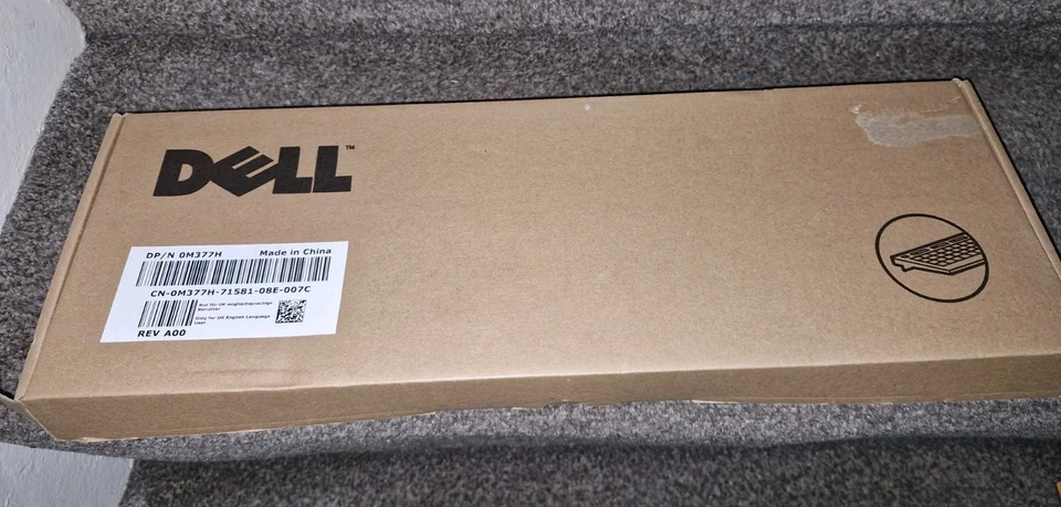 Dell QWERTY Keyboard Black, Wired USB, UK Layout Brand New PC - Image 1 of 3