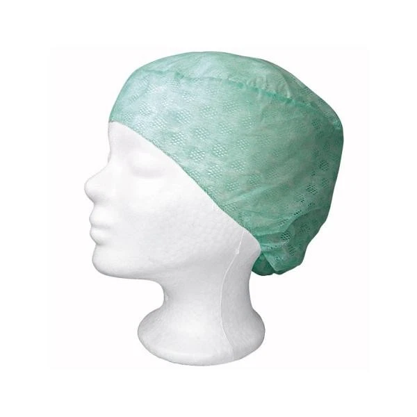 Barrier OP-Haube TOP für Langes Haar Atmungsaktiv Grün 120 Stück Viskose - Bild 1 von 1