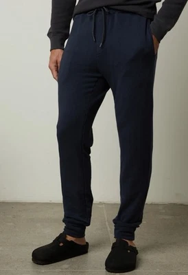 Pantalones de chándal Velvet by Graham & Spencer azul oscuro, cordón M para hombre, bolsillos,  Foto 1 de 4