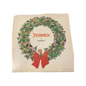 Walter Slezak - Motorola Presents Fenwick 1968 W/Book and LP - Imagen 1 de 10