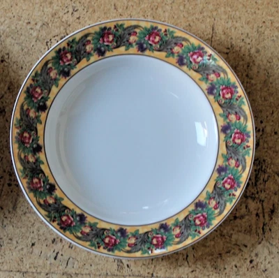 2 x Teller Rosenthal classic pearl china bloomsbury Nina Campbell, neu - Bild 1 von 4