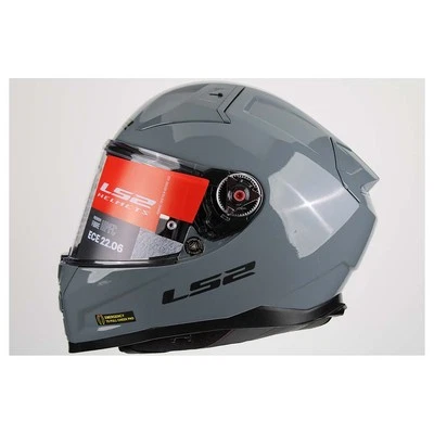 LS2 Helmets Full Face Citation II Helmet (Gloss Battleship Gray - X-Small) - Image 1 of 4