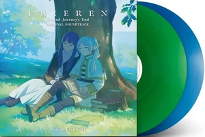 Frieren: Beyond Journey's End Blue + Green Colored Vinyl 2xLP Record - Evan Call - Picture 1 of 3