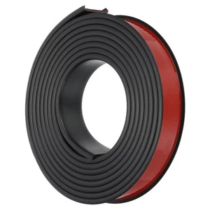 Protector de borde de muebles con bandas de borde en forma de U de 16,4 pies negro (25 mm/0,98") - Imagen 1 de 7