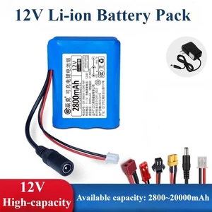12V Rechargeable Li-ion Battery for Router Modem LED Car Light Bar Power Bank - Picture 1 of 32