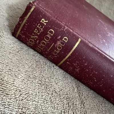 VINTAGE 1948 1st Edition Pioneer Blood Hardcover by Virgil St Cloud~ Inscribed - Image 1 of 4