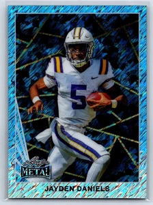 🏈2024 Leaf Metal Collective Multi-Sport Promo #90B-3 Jayden Daniels; - Picture 1 of 2
