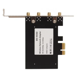 PCIe Network Adapter 2.4G 450Mbps 5G 1300Mbps 4 Antennas Standard IEEE BT4.1 PCI - Picture 1 of 22