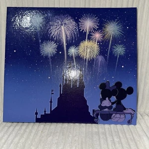 Walt Disney's Mickey Minnie Mouse Magic Kingdom Scrapbook Photo Album 10 Pages - Picture 1 of 7