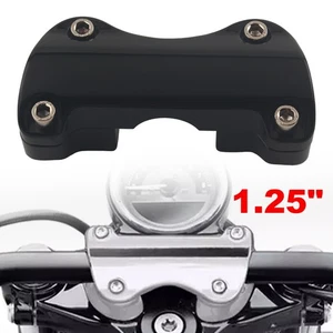 1.25'' CNC Handlebar Riser Top Clamp For Harley Touring Electra Road Glide King - Picture 1 of 9
