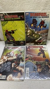 Lote de 4 cómics Deadpool & Mercs For Money #1, 2, 3, 5, 2016 variantes Marvel - Imagen 1 de 5