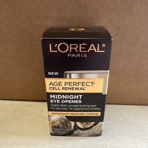 L'Oreal Age Perfect Cell Renewal Midnight Eye Opener .5 oz   LOreal - Picture 1 of 5
