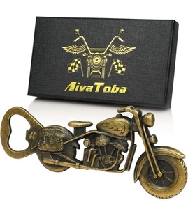 Bier Flaschenöffner Motorrad Oldtimer Design Kronkorkenöffner. - Bild 1 von 6