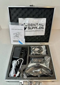 Dental Loupe & LED Headlight 2.5X-420 Magnification With Accessories - Picture 1 of 5