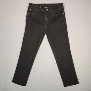 American Eagle Jeans Mens 32x32 Black Athletic Straight Airflex Dark Wash Denim - Picture 1 of 15