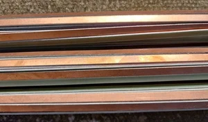 Copper Sleepering for Turnouts Track Etc 30 Lens 428mm Code 180 124 Peco - Picture 1 of 1