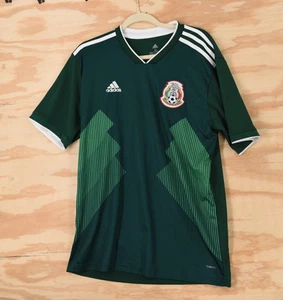 Maglia Mexico Adidas 2018-19 Home Soccer Football Kit Taglia XL - Foto 1 di 13