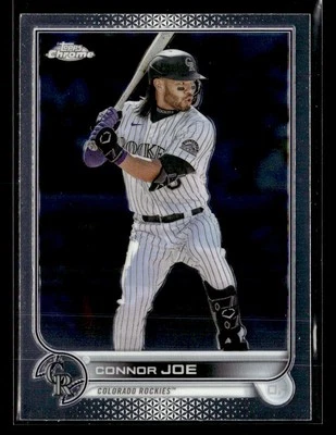 2022 Topps Chrome Update #USC33 Connor Joe Card Colorado Rockies - Image 1 of 2