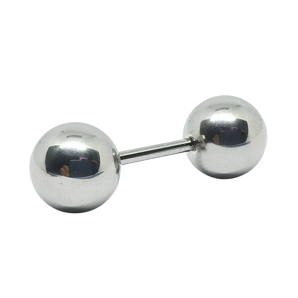 Bilanciere 14 g 1,6 mm 316 L grande 10 mm orecchino a sfera PA VCH capezzolo ... - Immagine 1 di 4