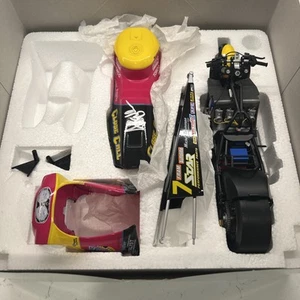 NHRA 2000 Angelle Seeling 1:9 Scale Close Call Pro Stock Bike W/ Signature - Picture 1 of 10