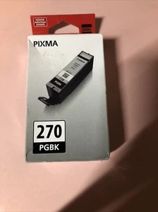 Canon PGI-270 PGBK Black Ink Tank New Never Opened - Afbeelding 1 van 1