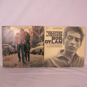 Bob Dylan The Freewheelin Original 1963 Times Are Changing Columbia Vinyl AS-IS - Picture 1 of 24
