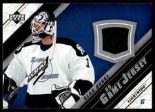 2005-06 Upper Deck UD Game Jerseys Series Sean Burke Tampa Bay Lightning #J2-SB