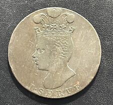 Barbados 1788 Penny Copper Coin: Tn5