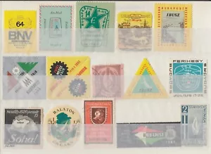 F-EX8138 UNGARISCH MAGYAR CINDERELLA BRIEFMARKEN SET. MH - KEIN GUMMI - Bild 1 von 2