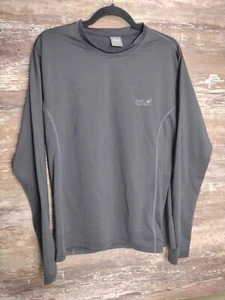 JACK WOLFSKIN - MENS OUTDOOR SHIRT - BLACK XXL- Long Sleeve -Rugged - 2XL EUC - Picture 1 of 9