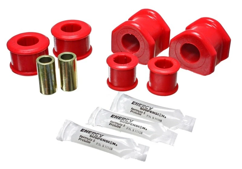 Bujes de barra estabilizadora trasera Energy Suspension rojo 24 mm para Ford Mustang 2011-2014 Foto 1 de 3