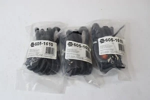 Lot of 3 605-1610 Napa Block Heater Covered Cable Cord Horizontal Connector - Picture 1 of 6