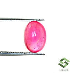 2.49 Cts Natural Ruby Oval Cabochon 9x6.5x4 mm Loose Gemstone GF - Picture 1 of 8