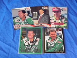 HARRY GANT 10 Trading Card Lot w/ Autographed Card NASCAR Vintage 1990's - Picture 1 of 13
