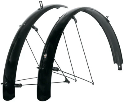 SKS B60 Bluemels Full Coverage Fender Set - 60mm, 26 x 1.6-2.1", Black - Image 1 of 4